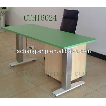 modular desk with lifting systems powered by high quality 2 motors